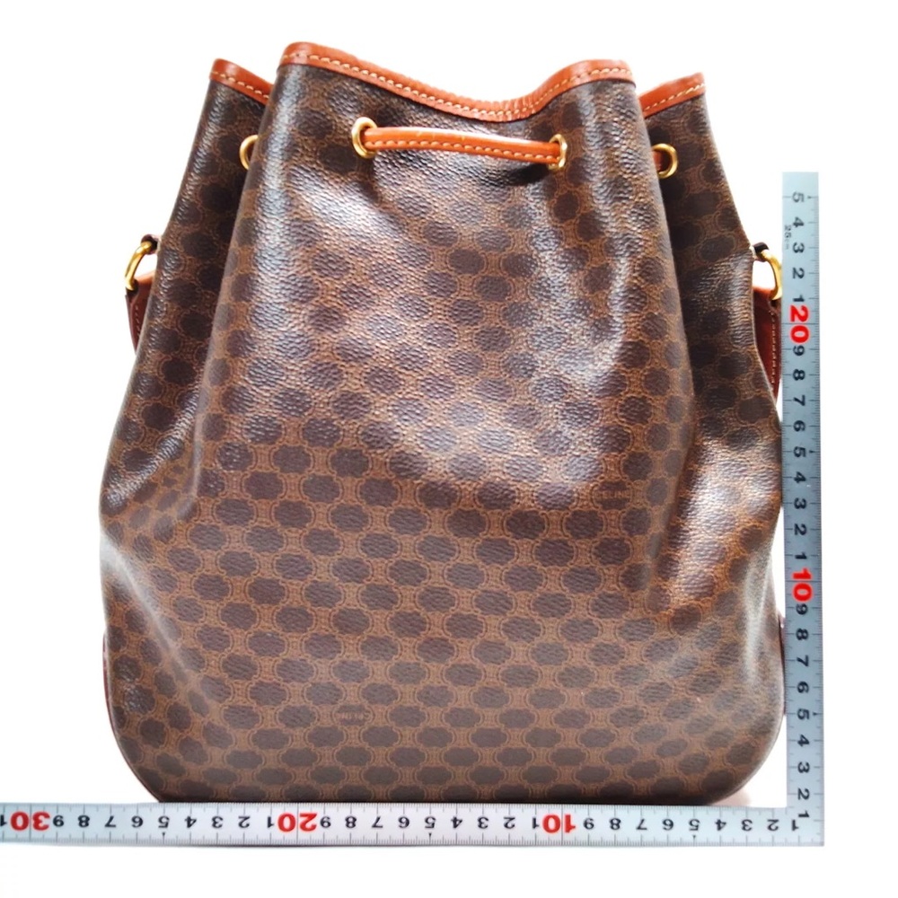 Authentic Celine Drawstring Shoulder Vintage Mono… - image 2